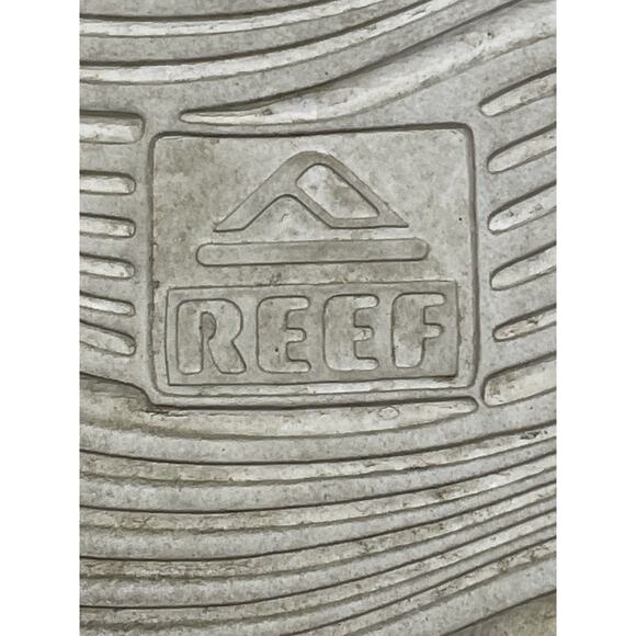 Reef Men’s Size 9 Cushion Coast TX Charcoal Black Relaxed Fit Comfort Shoes - Picture 8 of 10